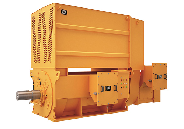 foto noticia Solución ideal para la industria minera: WEG presenta su nueva serie M Mining de motores de anillos rozantes.
